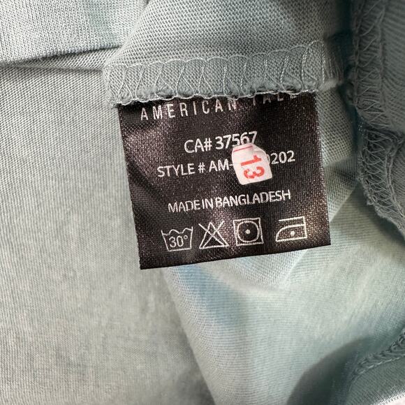 Bundle of 2 T-Shirt Men XL Green V-Neck Pullover Short Sleeve Lightweight Casual - Picture 4 of 10